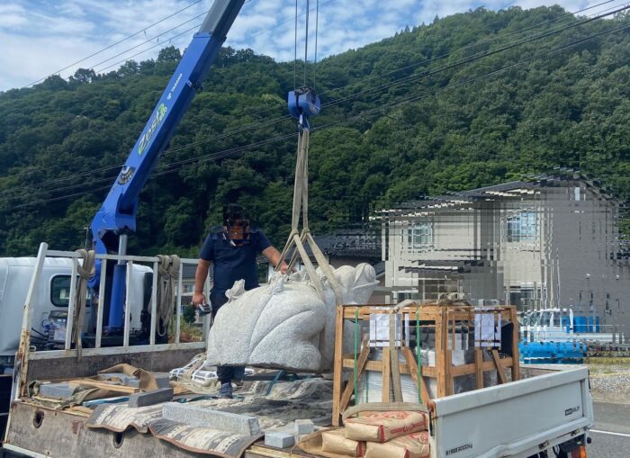 養父市 I様 親子蛙